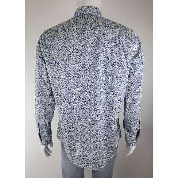 Ben Sherman Floral Print Button Front Shirt - Picture 5 of 6