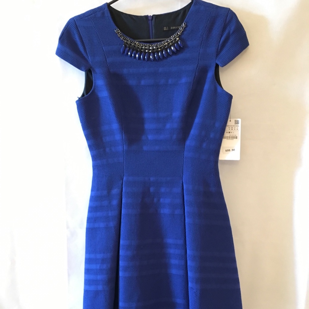 🍃NWT Cobalt Blue Zara dress, size S🍃