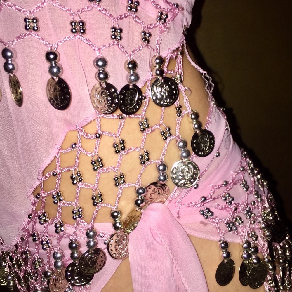 Sexy Belly Dancer Outfit Two Piece - Picture 5 of 5