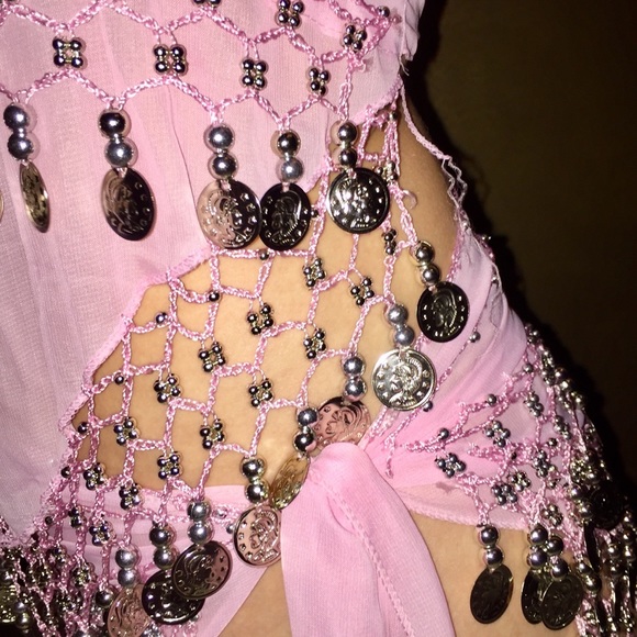 Sexy Belly Dancer Outfit Two Piece - Picture 5 of 5