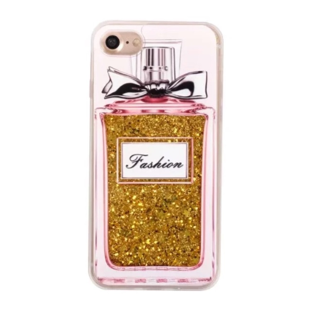 Perfume bottle glitter iPhone 7 case