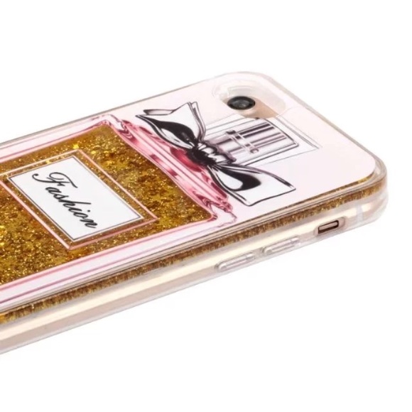 Perfume bottle glitter iPhone 7 case - Picture 2 of 4