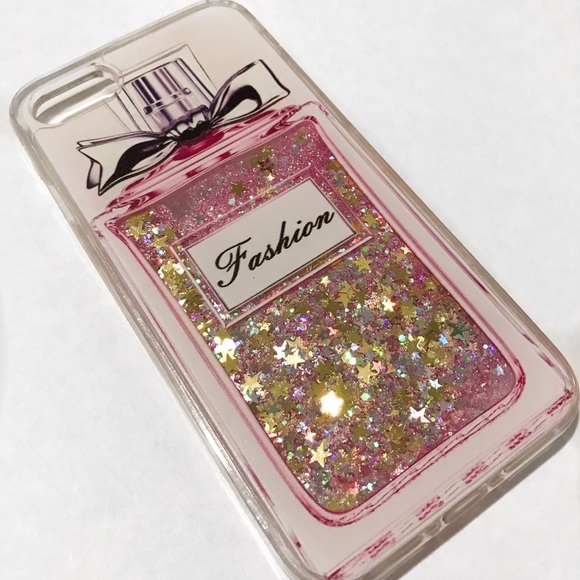 Perfume bottle glitter iPhone 7 case - Picture 4 of 4