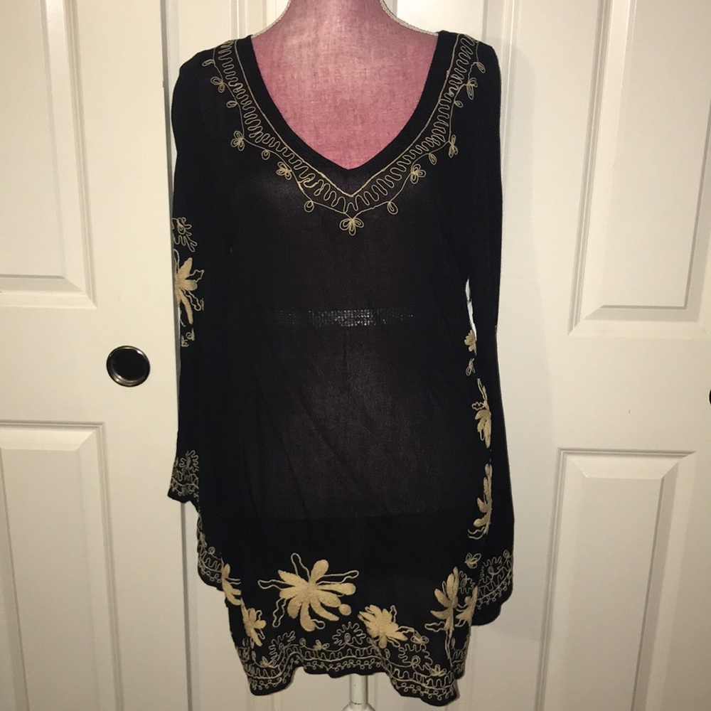 Free people bell sleeve dress