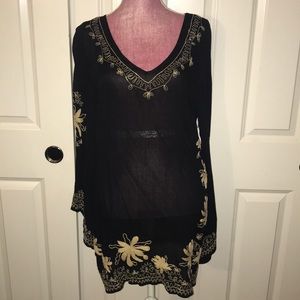 Free people bell sleeve dress