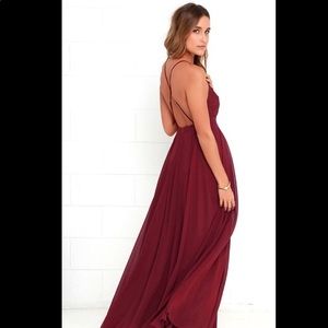 MYTHICAL KIND OF LOVE WINE RED MAXI