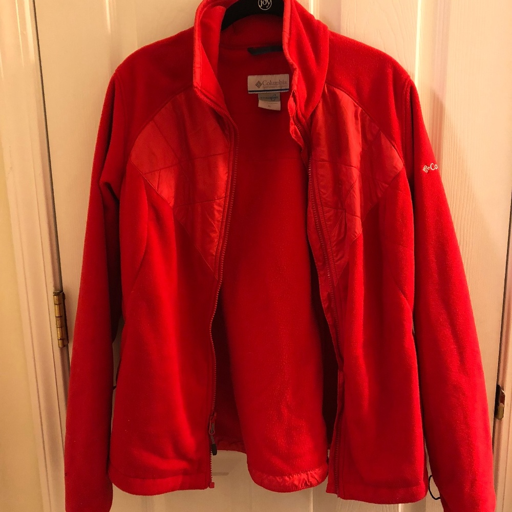 Size XL red Columbia jacket
