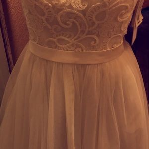 Size 10 wedding dress unaltered