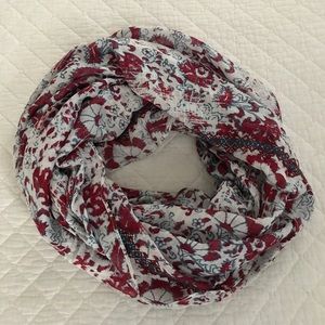 Red and Blue Infinity Scarf