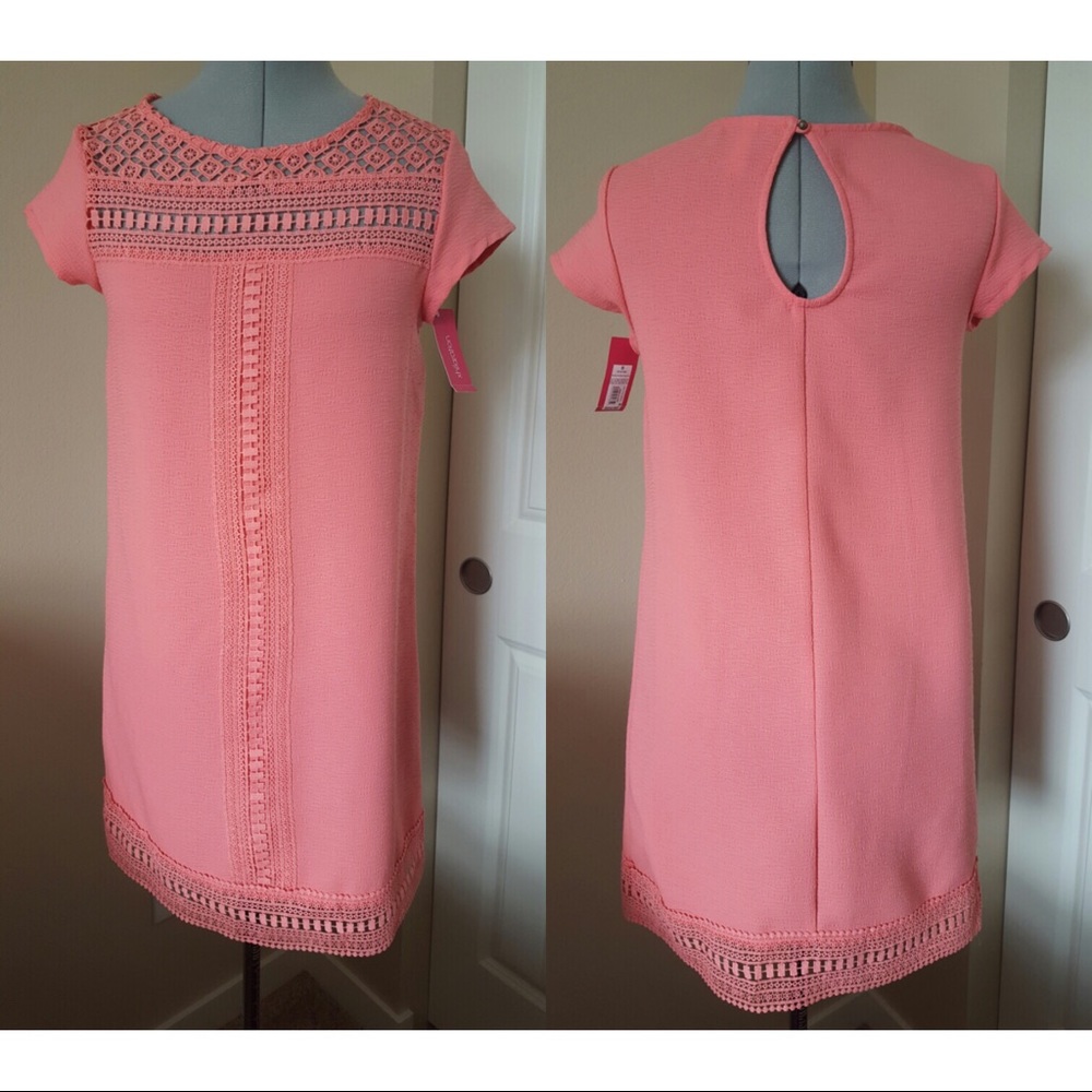 Coral dress! New never worn!