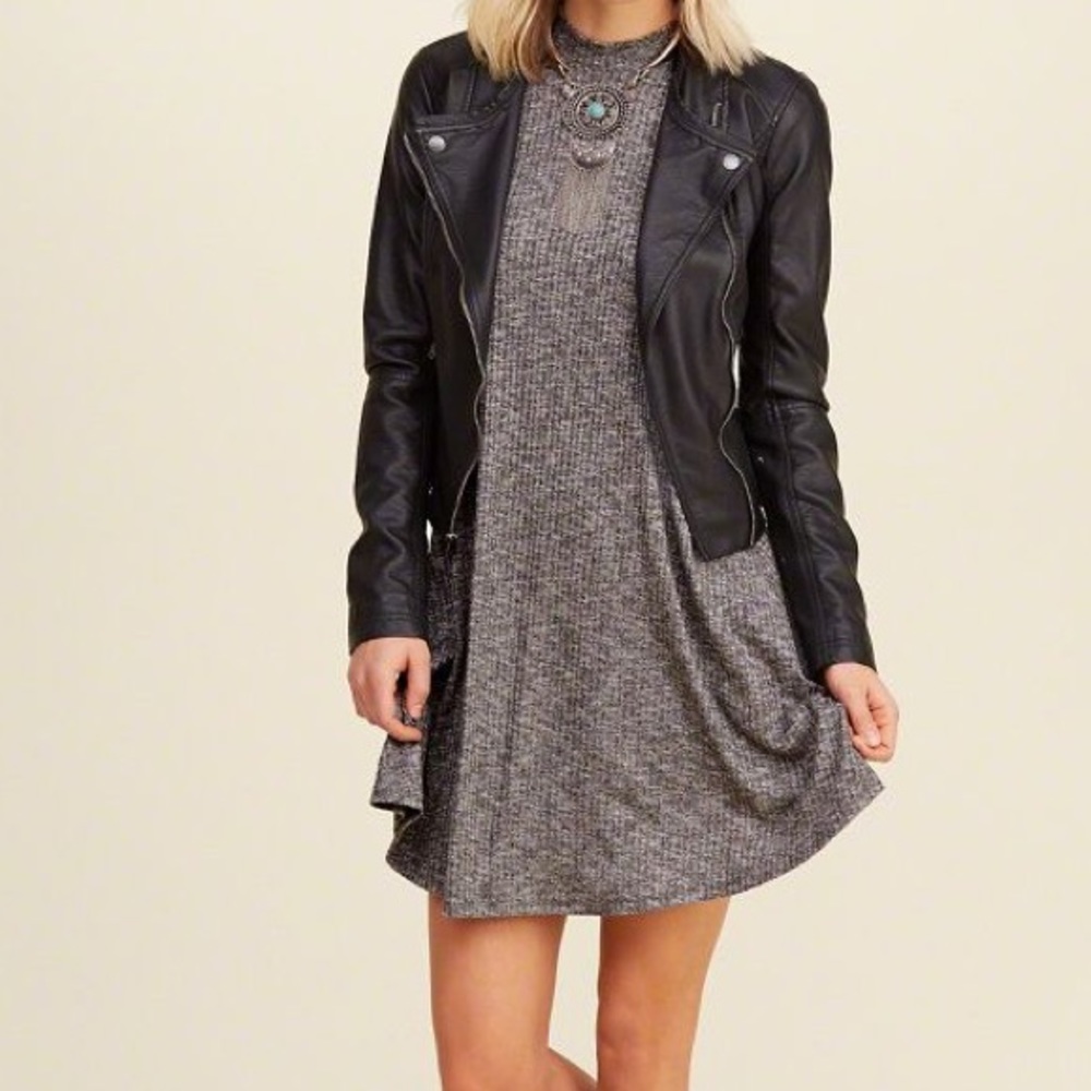 Hollister Sleeveless Jersey Dress(Gray) New WOTags