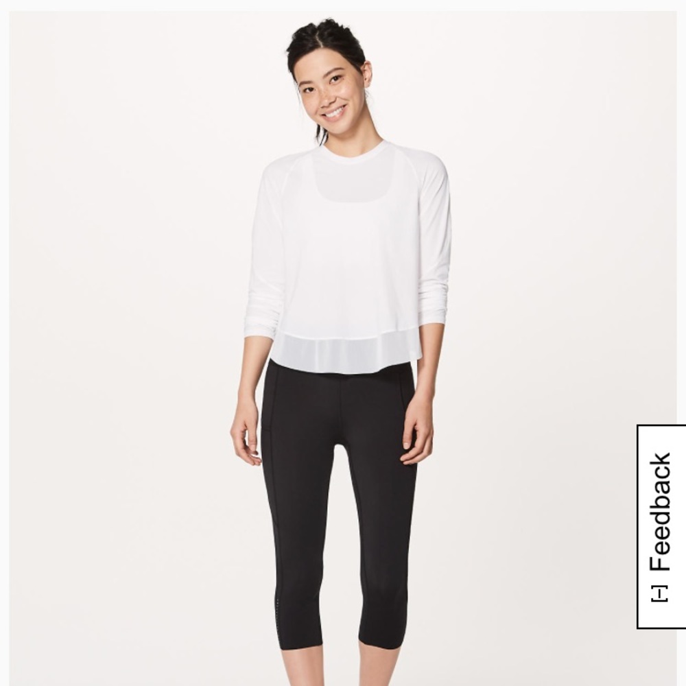 Quick pace long sleeve lululemon