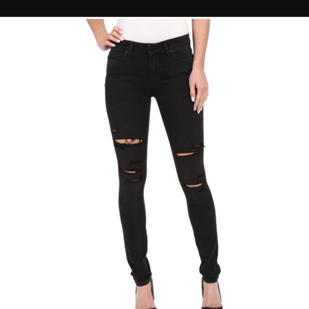 Black Paige Skinny Jeans