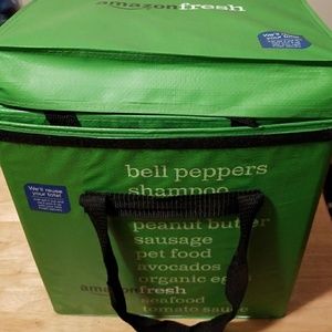 Amazon Fresh reusable grocery bags (2 bags)
