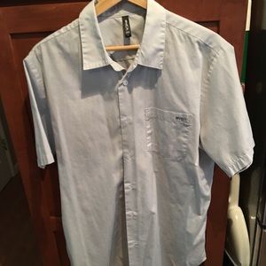 Men’s RVCA button down breast pocket top size L