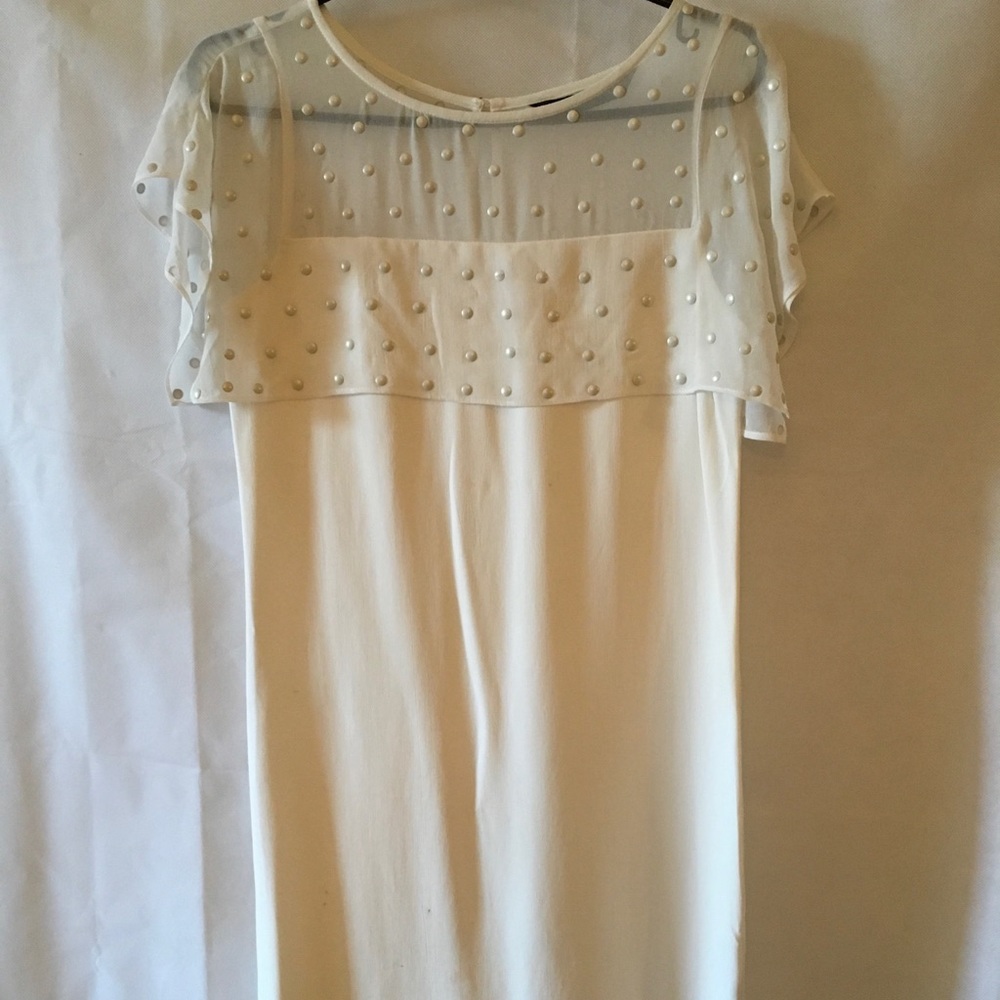 🍃Zara basic white dress, size S🍃