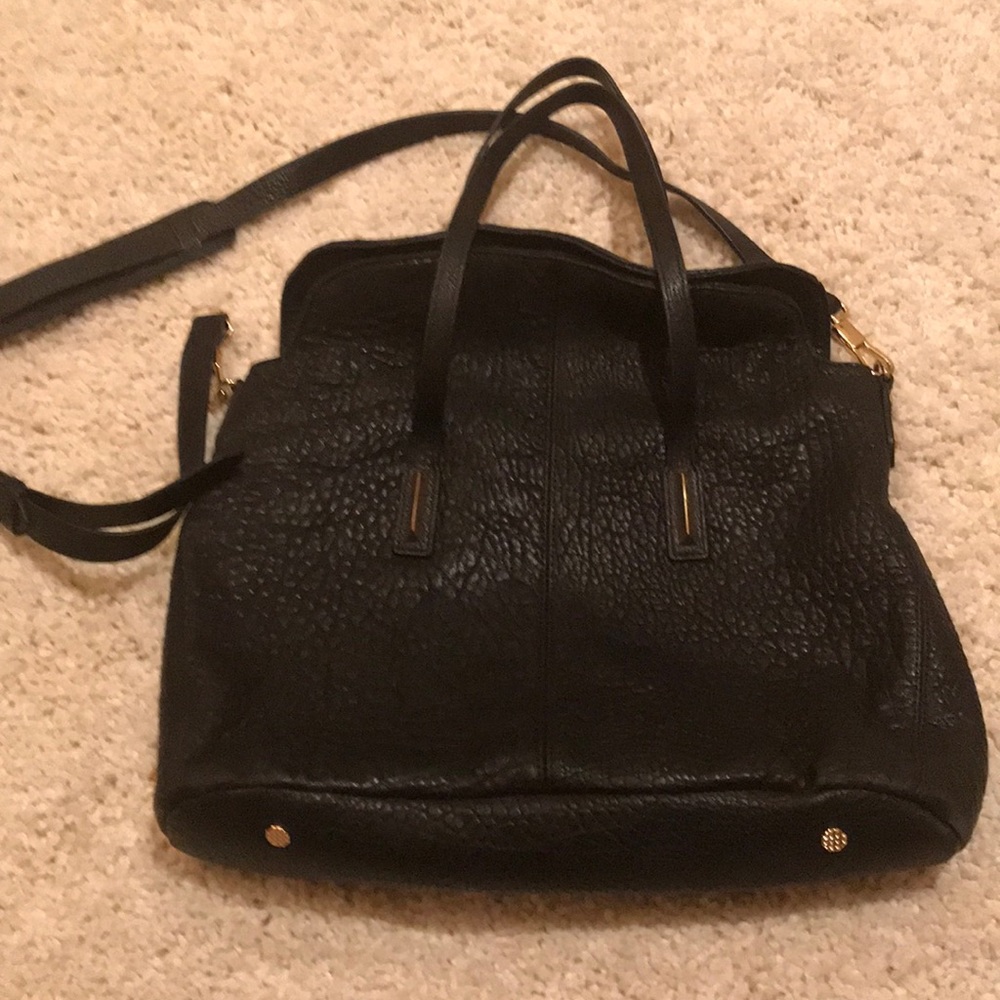 Elizabeth & James black leather bag