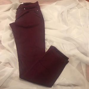 Levi’s wine colored jeans