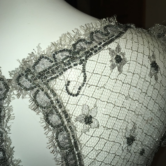 Vintage Custom Couture Gown - Picture 4 of 8