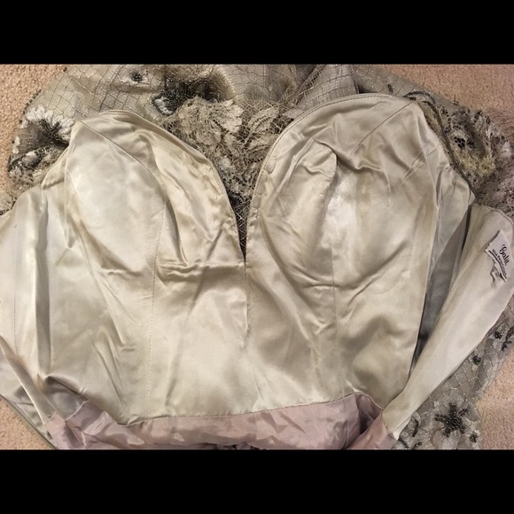 Vintage Custom Couture Gown - Picture 6 of 8