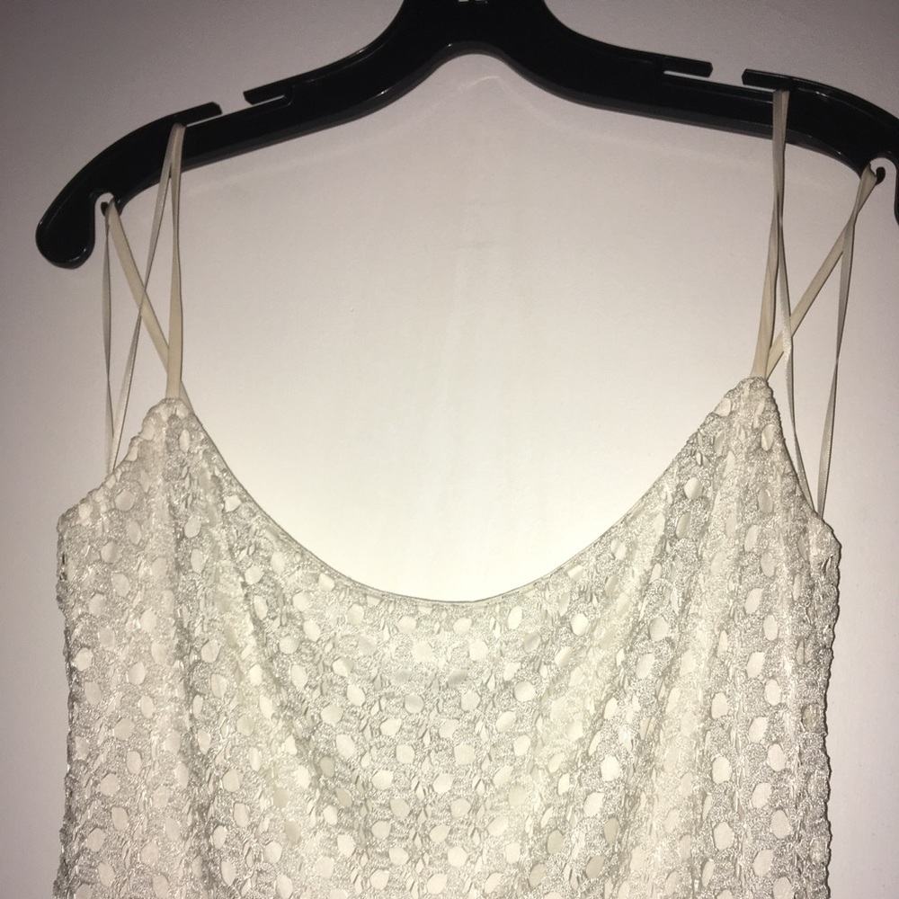 Boutique white lace dress