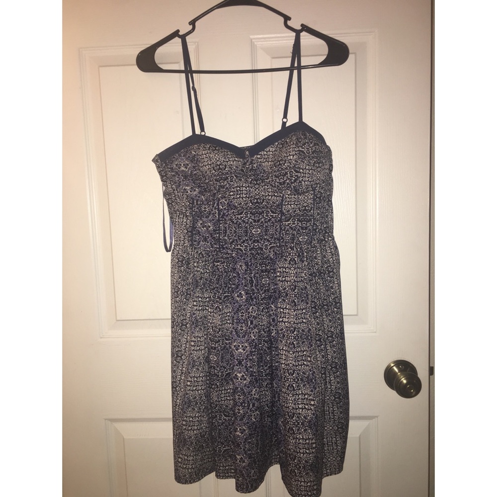 Blue Festival Boho Dress