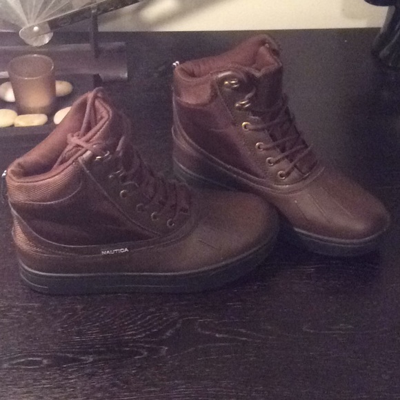 Nautica boots brown size 6 - Picture 1 of 8