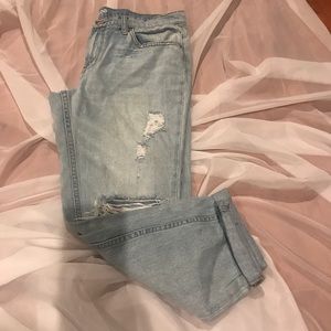 BDG destroyed boyfriend jeans