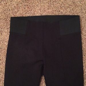 Ann taylor black skinny leggings with high waist