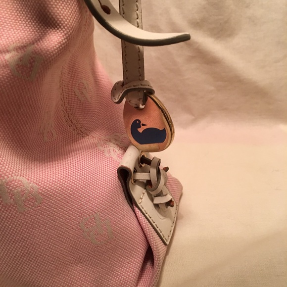 Dooney & Bourke Signature Pink Satchel - Picture 5 of 8
