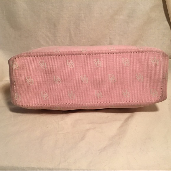 Dooney & Bourke Signature Pink Satchel - Picture 7 of 8