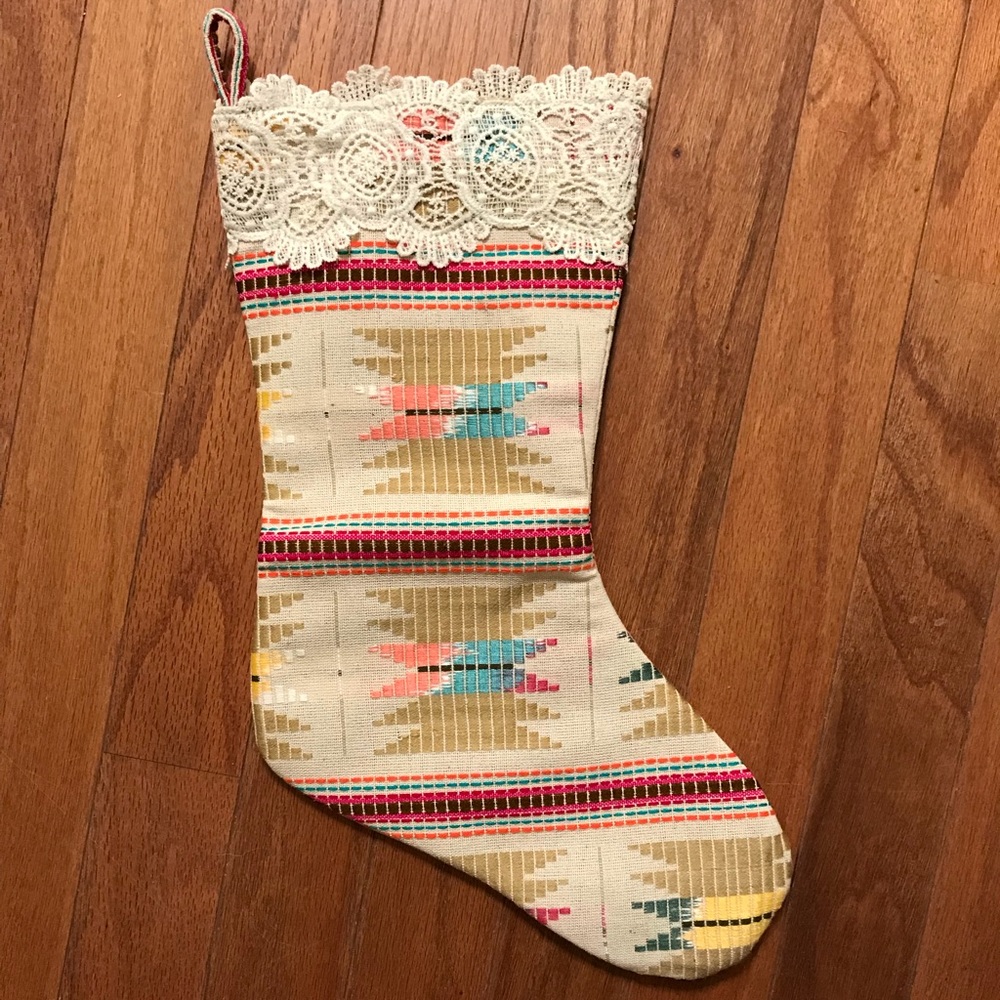 Judith March Aztec Holiday Stocking
