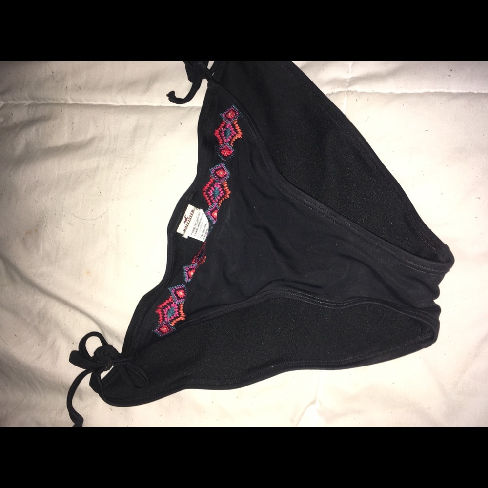 Black bikini bottoms