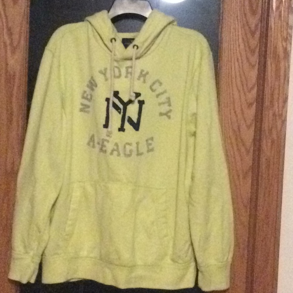 Size Men’s L Neon Yellow Hoodie