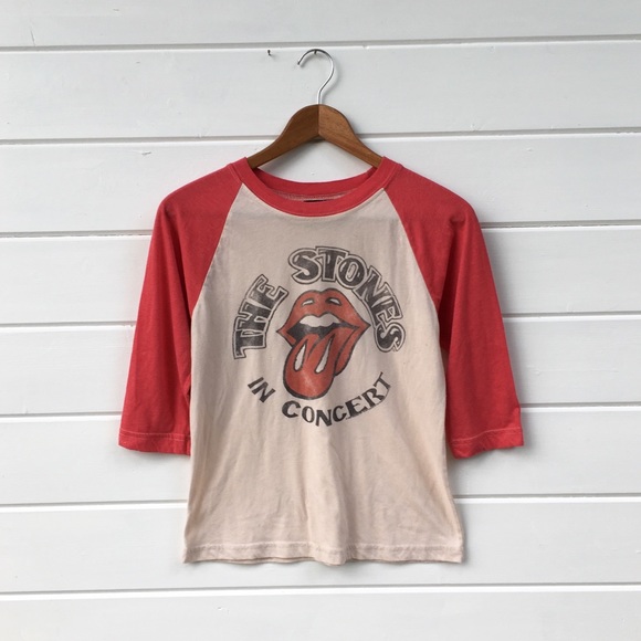 Junk Food Clothing Tops - Junk Food | Rolling Stones Raglan