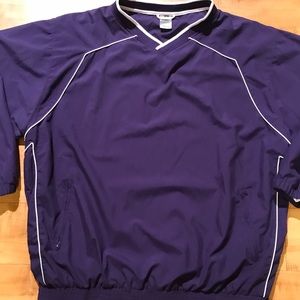 Mens Russell Pull Over V Neck Jacket