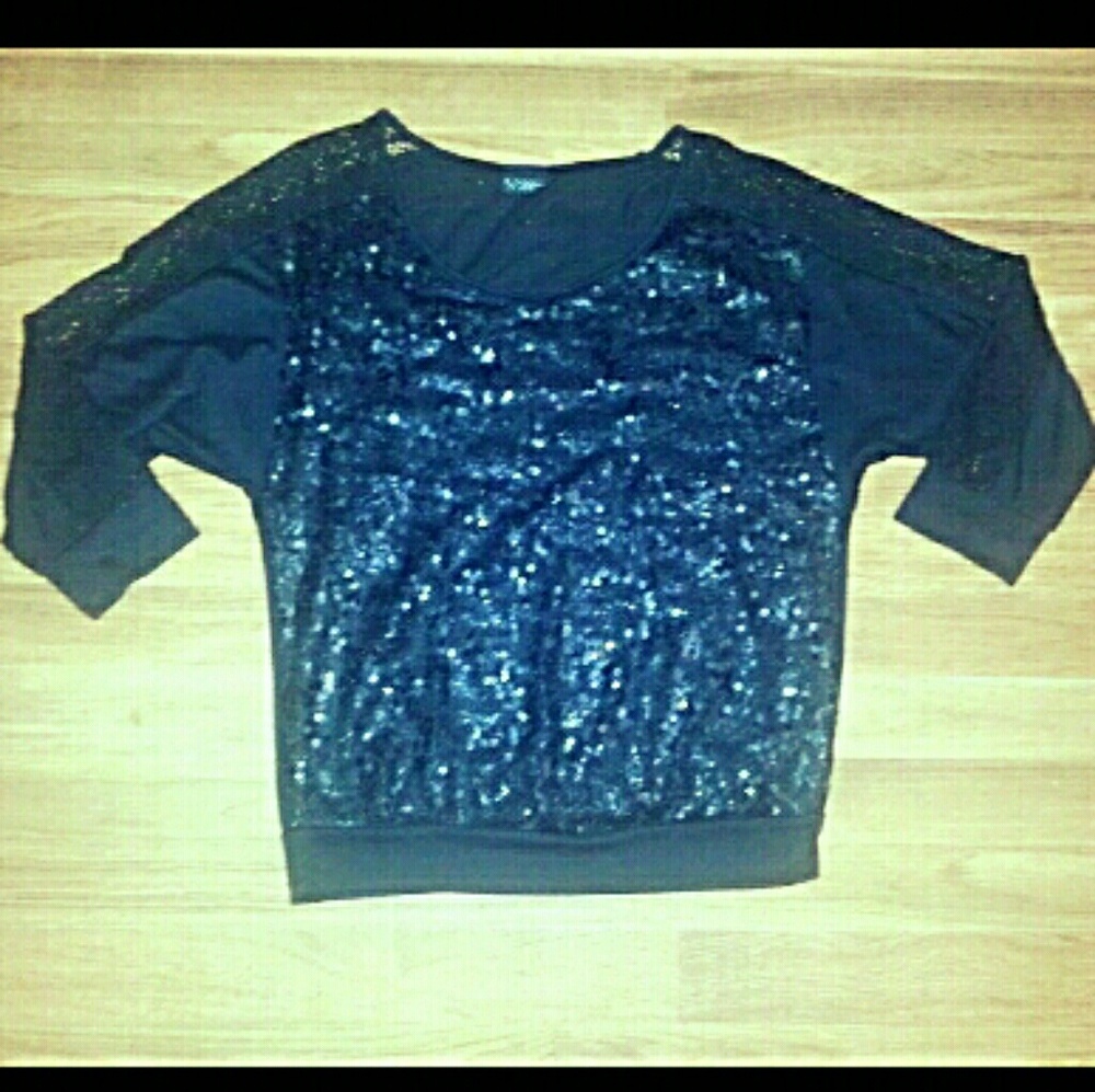 Sequin sweater, Size Large