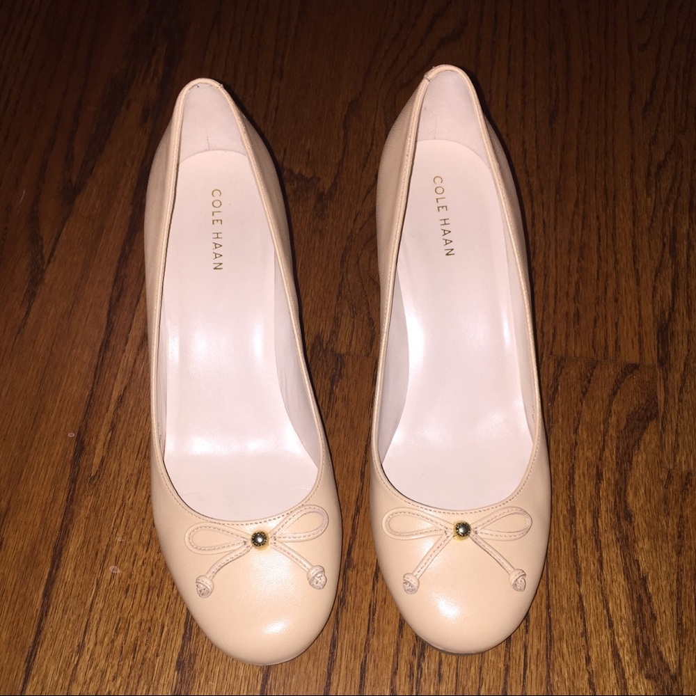 Cole Haan Elsie Leather Wedge