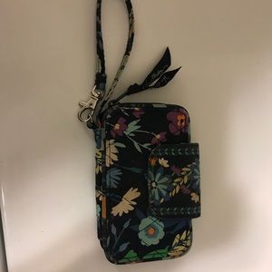 Blue Vera Bradley Phone Case Wallet