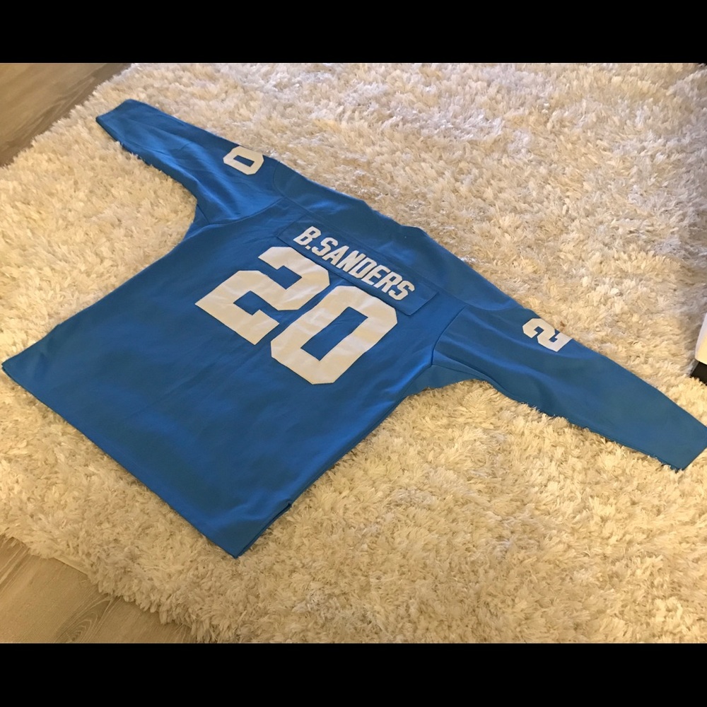 🌲🎁Mitchell & Ness Throwback Barry sanders jersey
