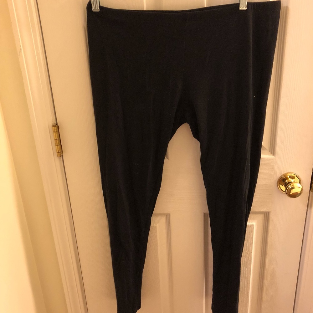 Size XL black leggings