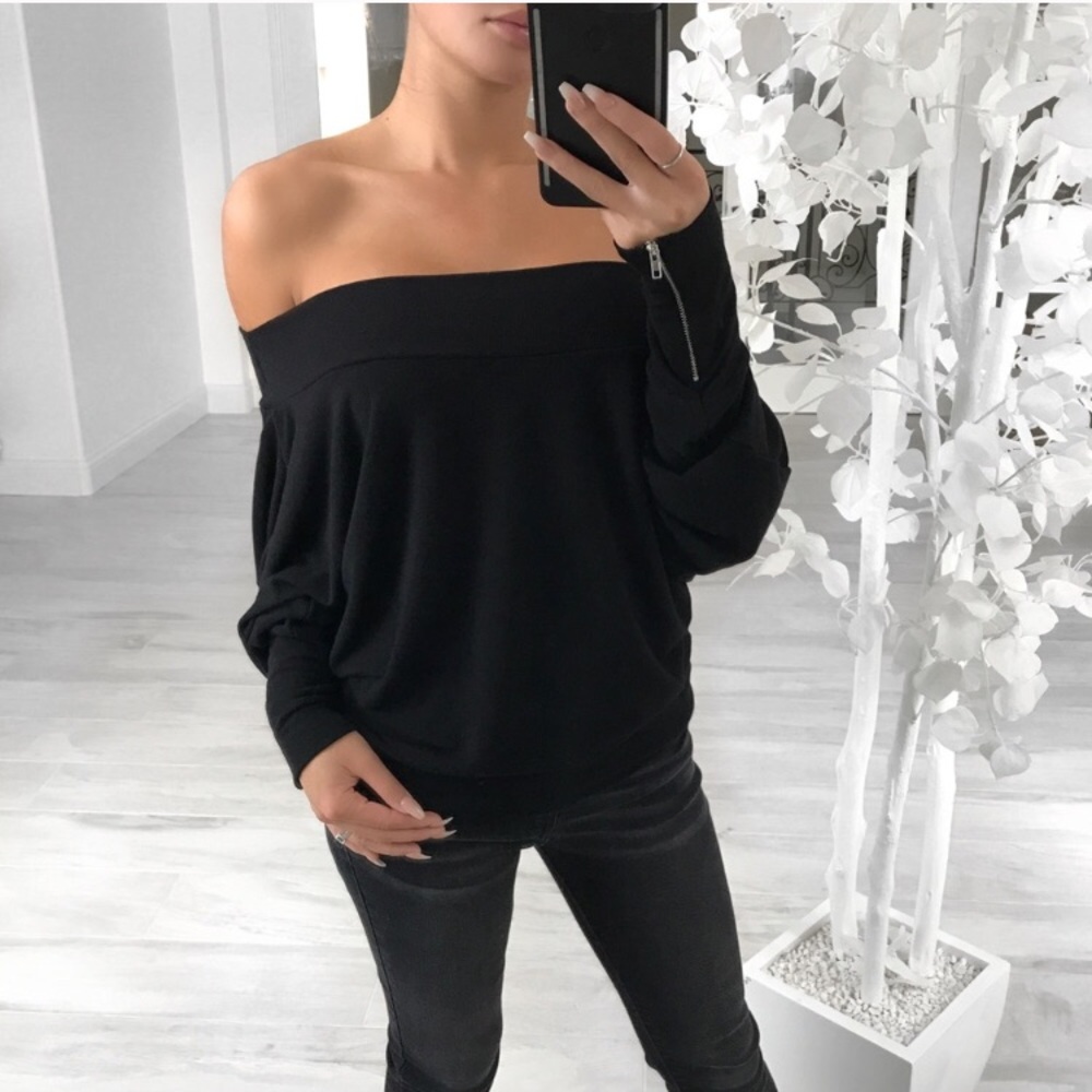 🆕 ATHENA Black Off the Shoulder
