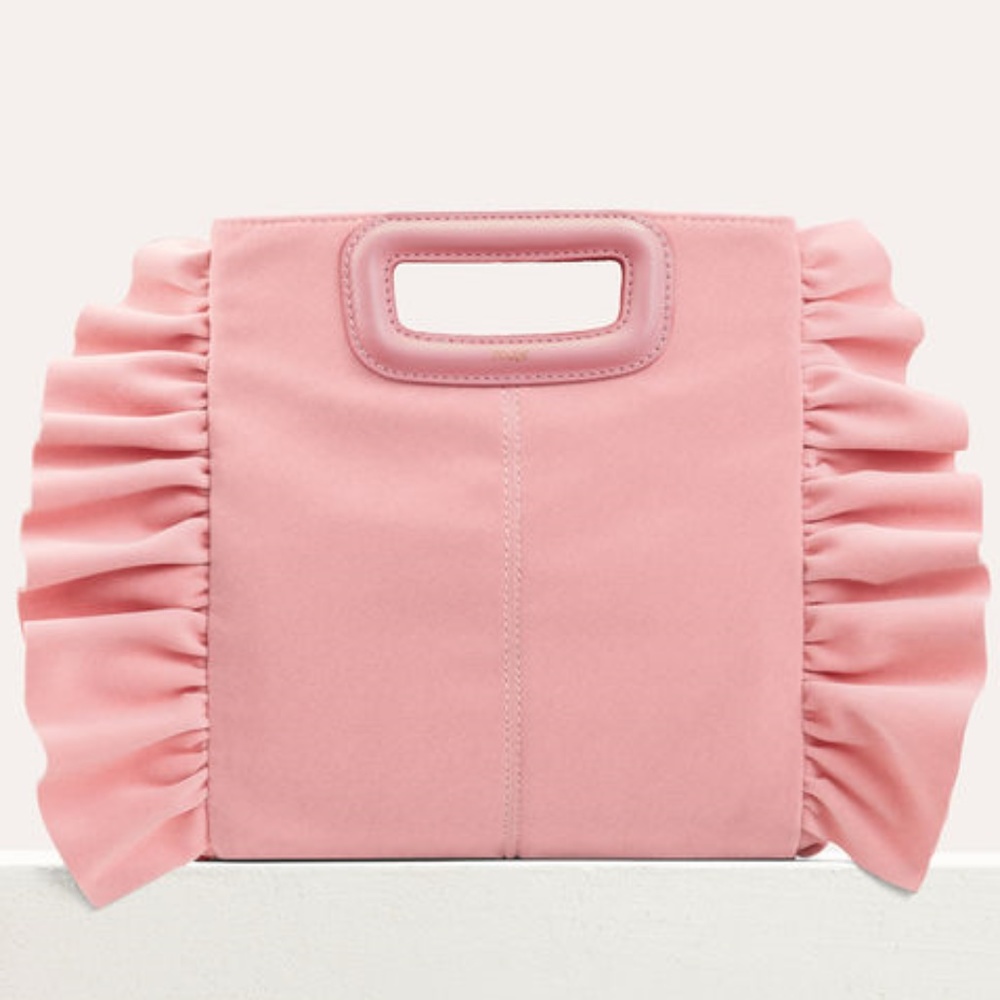 Maje Frilled M Bag