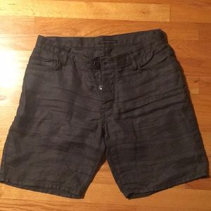 John Varvatos Shorts size 31 dark grey
