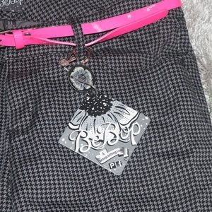 Houndstooth skinny jeans (jeggings)