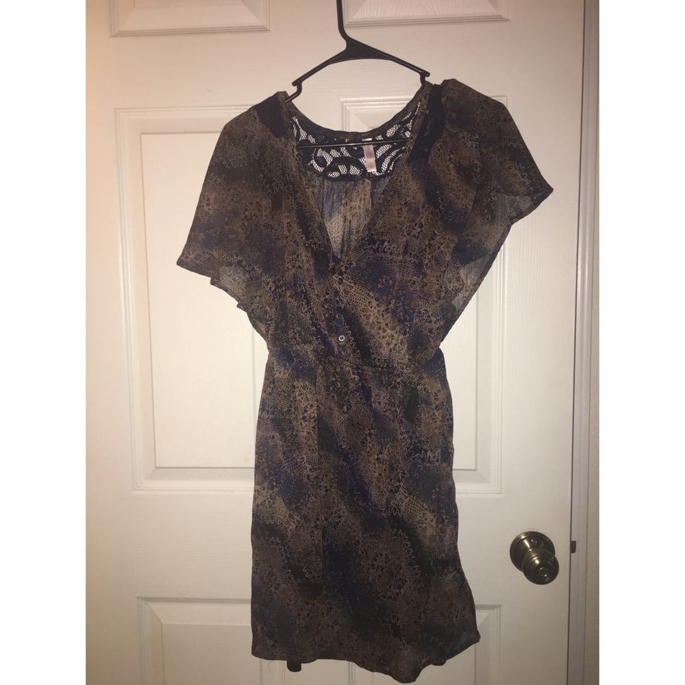 Boho Short Sleeve Dress