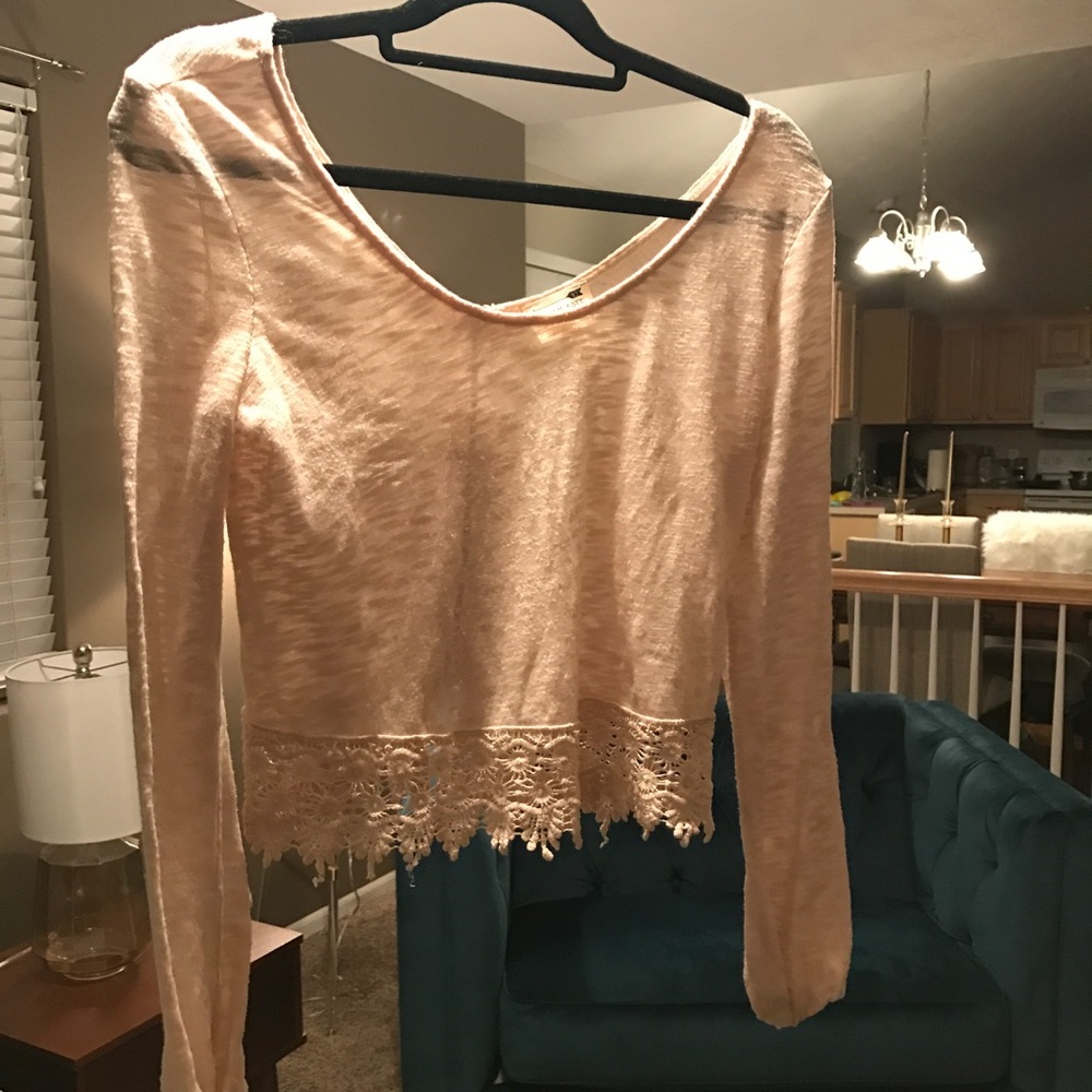 LA Hearts Long Sleeve Top