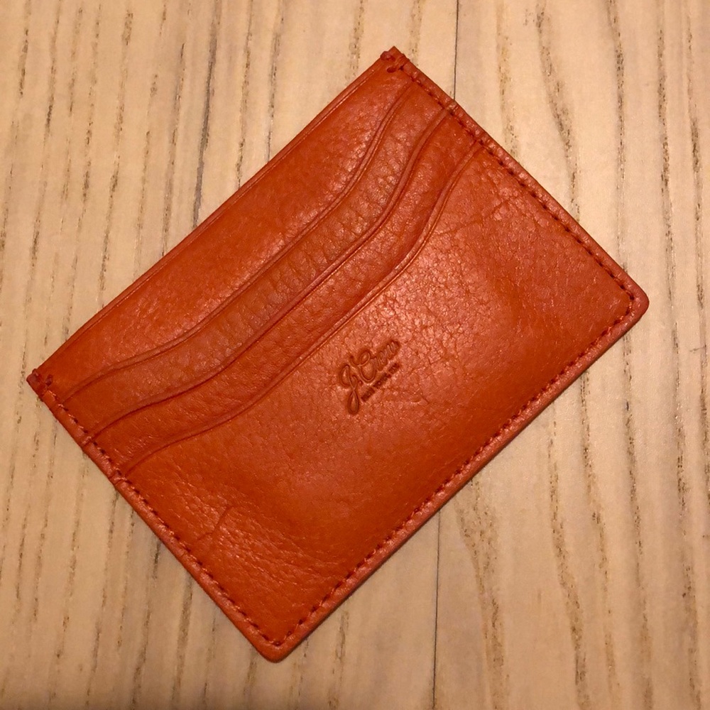 Jcrew leather wallet (brand new)