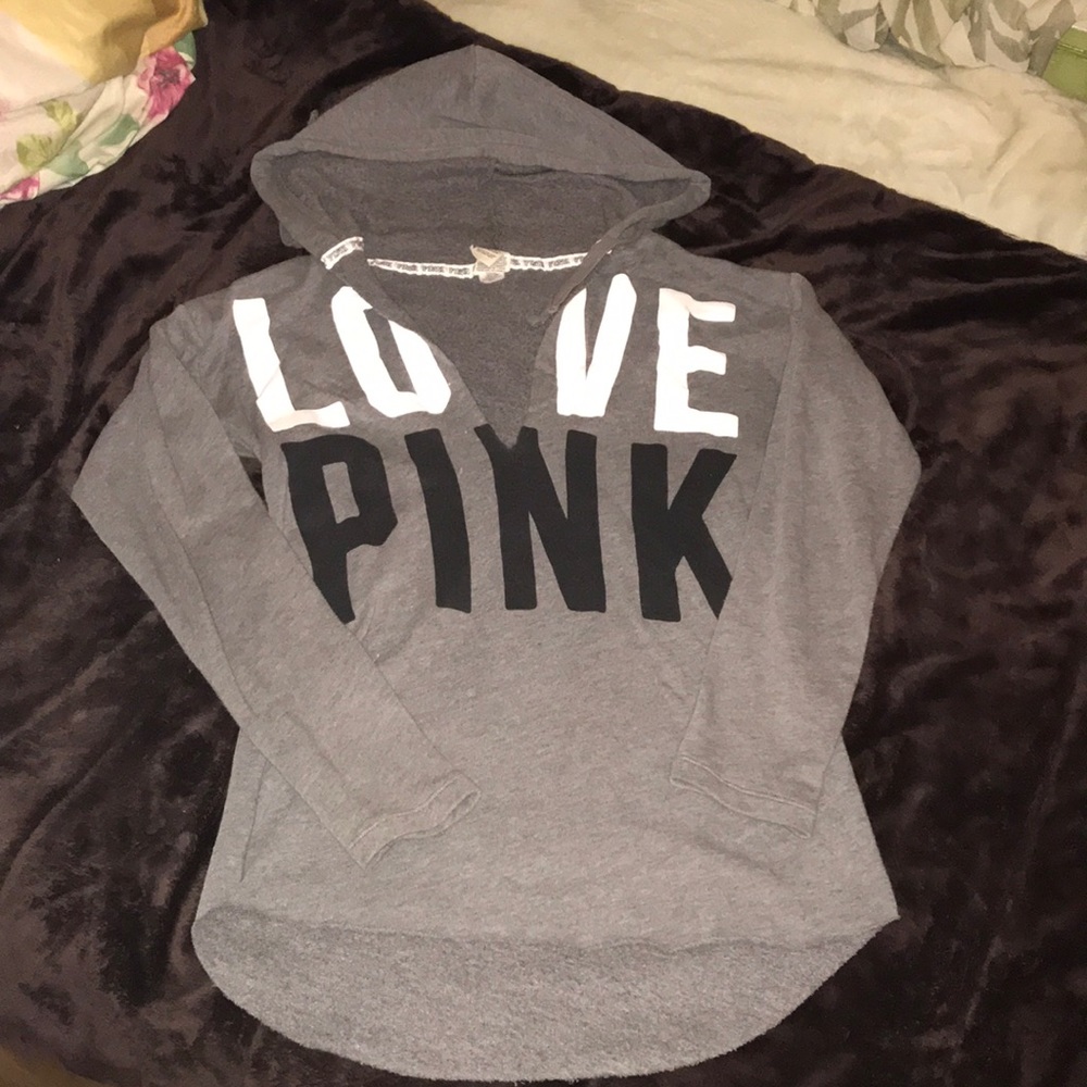 Pink hoodie