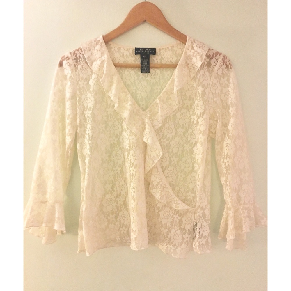 Vintage Lace Ralph Lauren Blouse